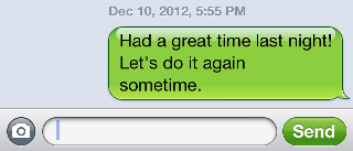 Text for date